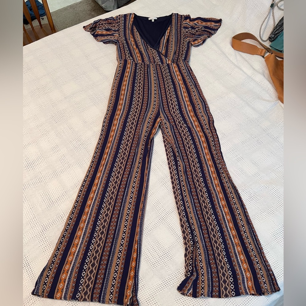 Boutique cute JODIFL pattern jumpsuit